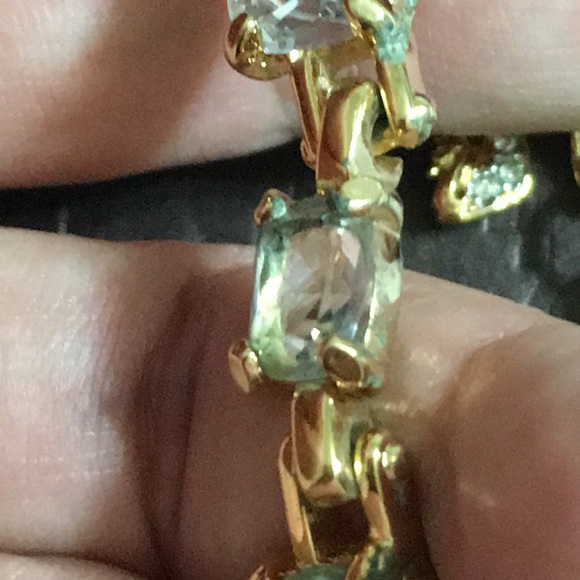 🖤Vtg💕Swarovski Gold necklace - Picture 10 of 14